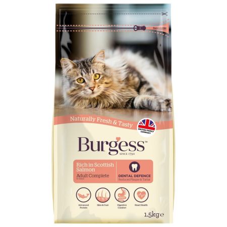 Burgess Adult Complete (Salmon) Cat Food