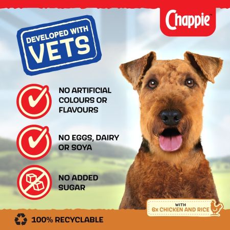 Chappie Complete Adult Wet Dog Food Tins Chicken & Rice #2