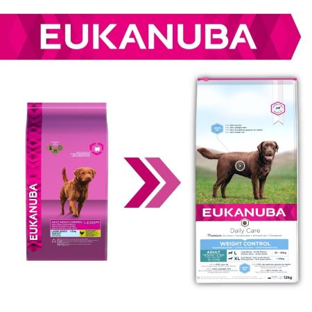 Eukanuba Dog Food Weight Control Large Breed 12Kg #2