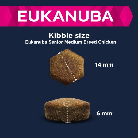 Eukanuba Caring Senior Medium Breed Dog Food Chicken 12kg #4