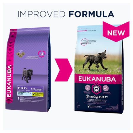 Eukanuba Growing Puppy Large Breed Dog Food Chicken 12kg #2