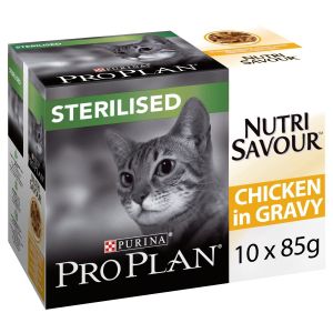 Purina Pro Plan NutriSavour Sterilised Adult Cat (Chicken) Wet Food