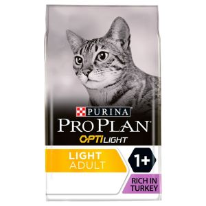 Purina Pro Plan OptiLight Light Adult Cat Food (Turkey) 3kg