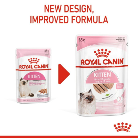 Royal Canin Kitten Wet Food Loaf in Sauce #2