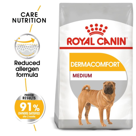 Royal Canin Medium Dermacomfort Dry Dog Food 3kg