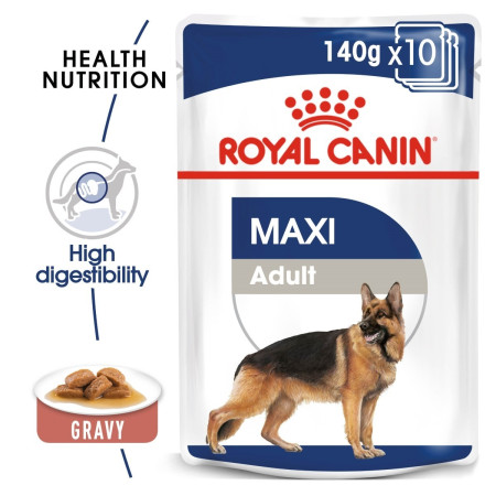 Royal Canin Maxi Adult Wet Dog Food In Gravy