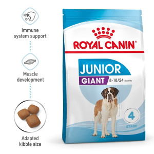 Royal Canin Giant Junior Dry Food 15Kg