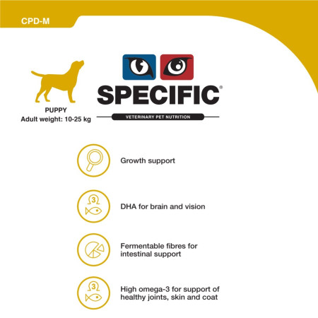 SPECIFIC CPD M Puppy Medium Breed Dry Dog Food #2