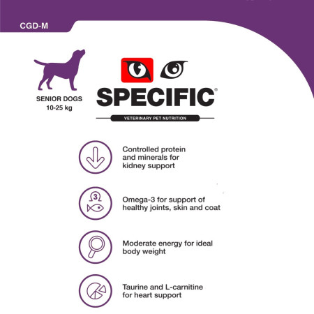 SPECIFIC CGD M Senior Medium Breed Dry Dog Food #2